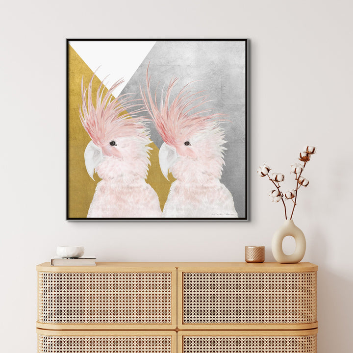 "TWO PEAS IN A POD I" CANVAS ART