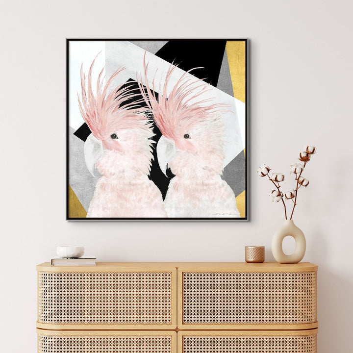 "TWO PEAS IN A POD II" CANVAS ART