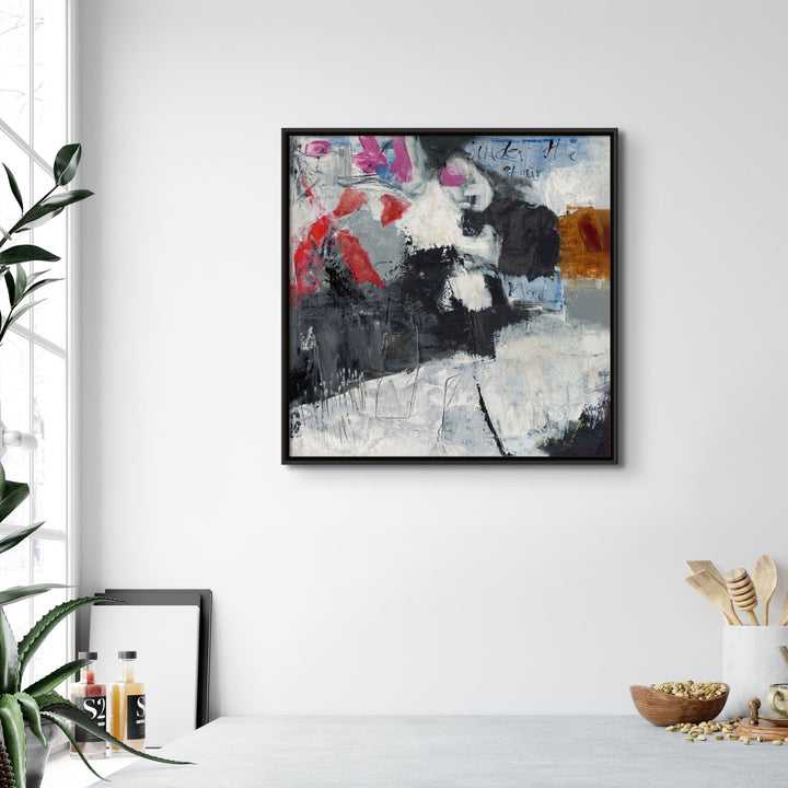"UNDER THE STAIRS" CANVAS ART