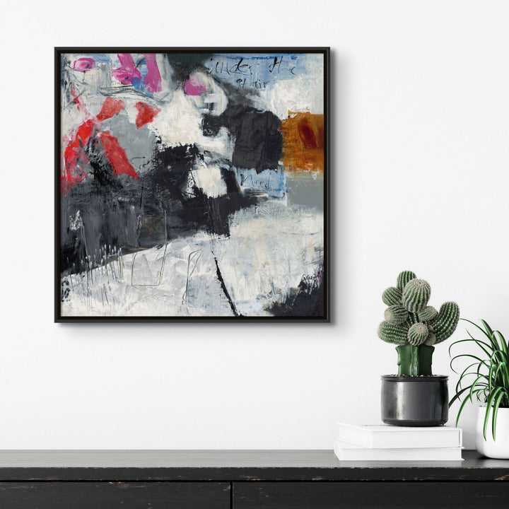 "UNDER THE STAIRS" CANVAS ART