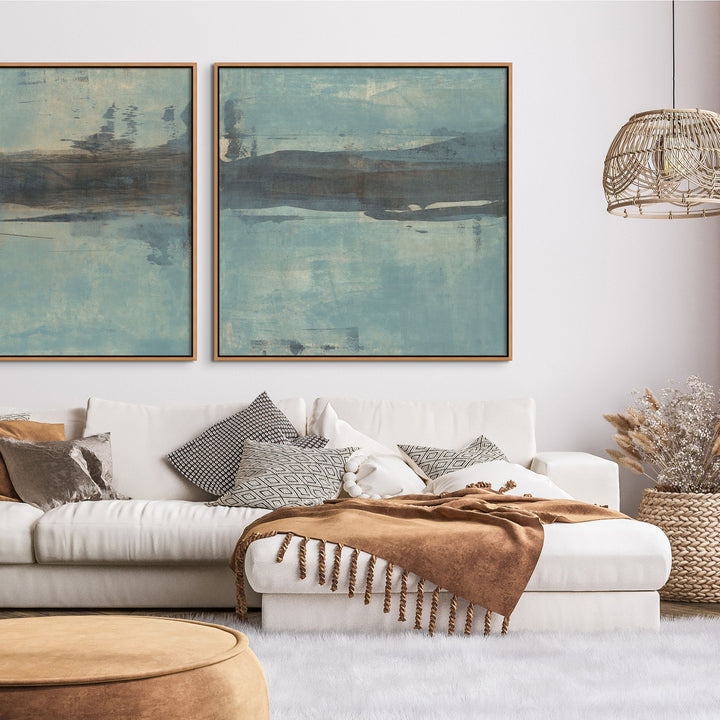"VERDANT EPHEMERA I" NATURAL CANVAS ART
