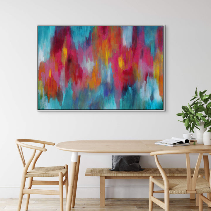 "VIBRANT SUMMER DREAM" CANVAS ART
