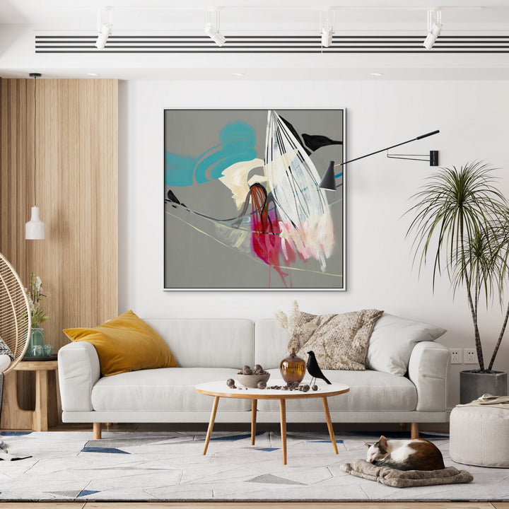 "WHIRLY I" CANVAS ART