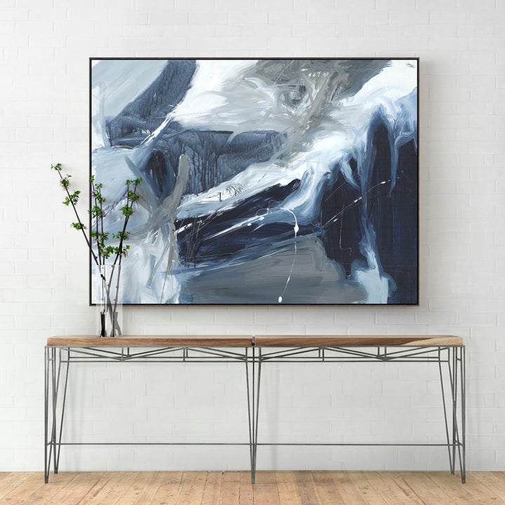 "WORKING" CANVAS ART