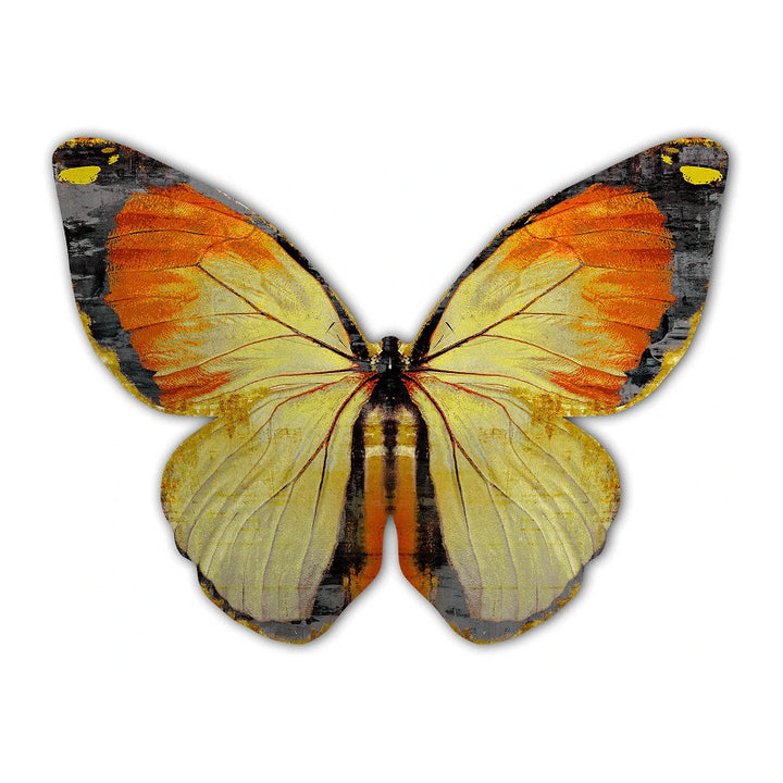 "WINGS OF LOVE"  METALLIC GOLD PLEXI WALL ART SERIES