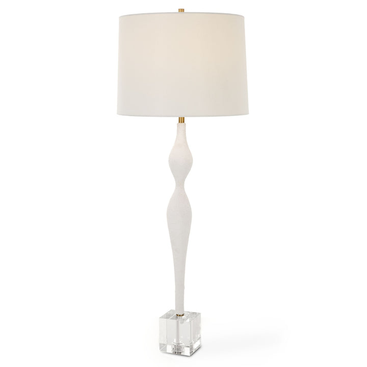 HELENA SLENDER WHITE TABLE LAMP