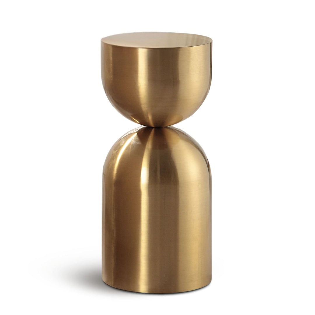 GOLDEN VESSEL MODERN ACCENT TABLE