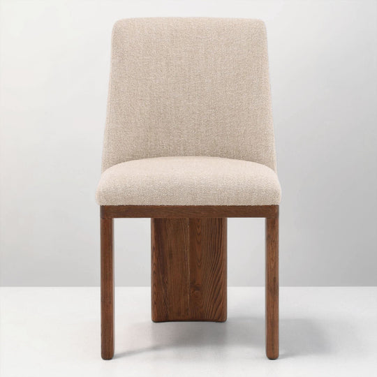 JOMI DINING CHAIR: SAND BOUCLE