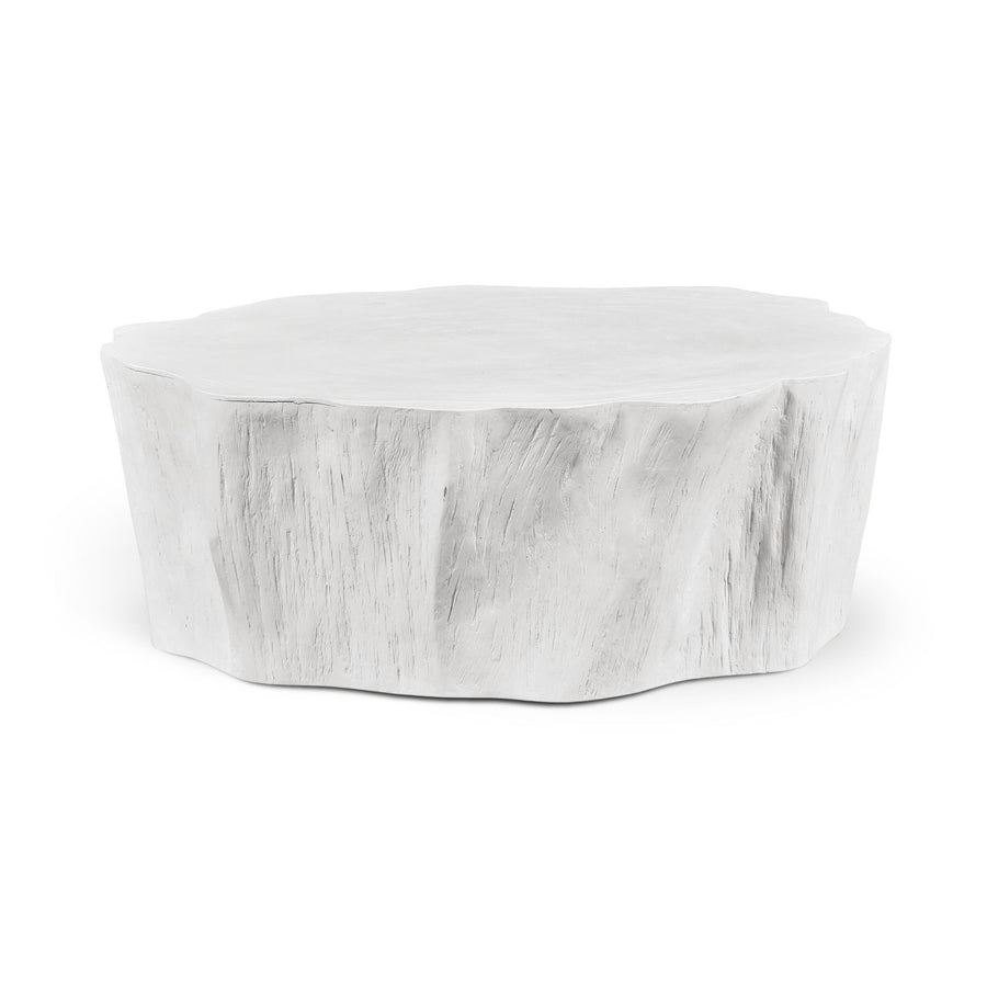 WOODS EDGE WHITE COFFEE TABLE