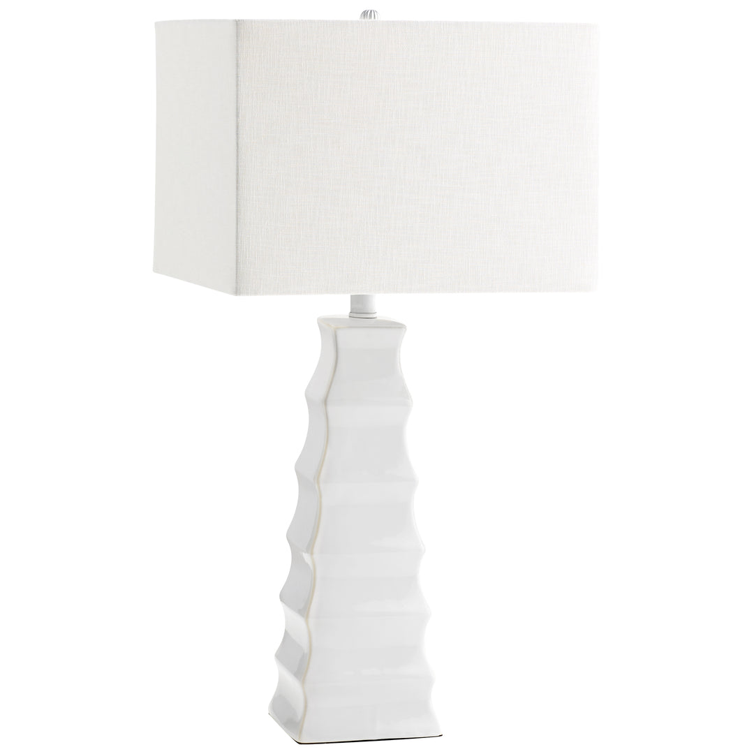 EMILY CERAMIC WHITE LAMP