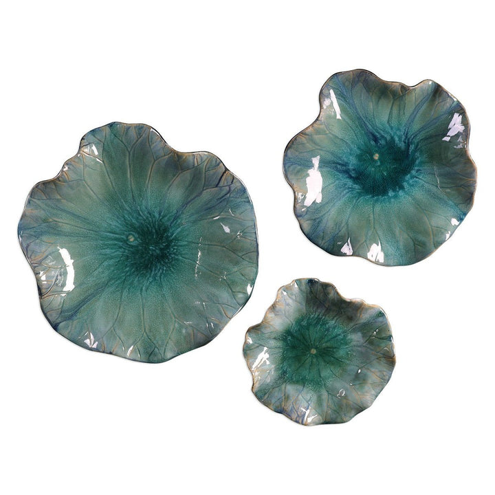 ABELLA CERAMIC FLOWERS | SET OF 3