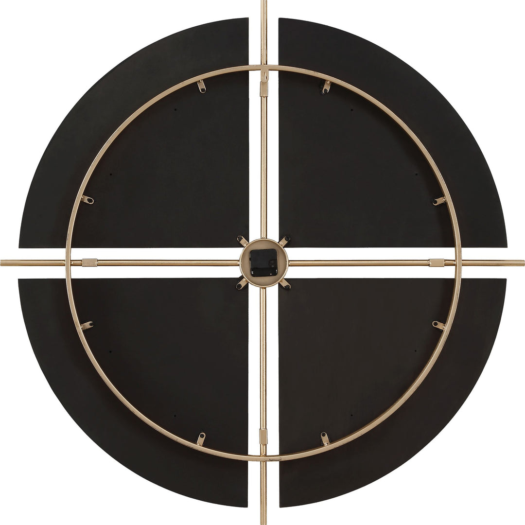 WALNUT ELEGANCE WALL CLOCK