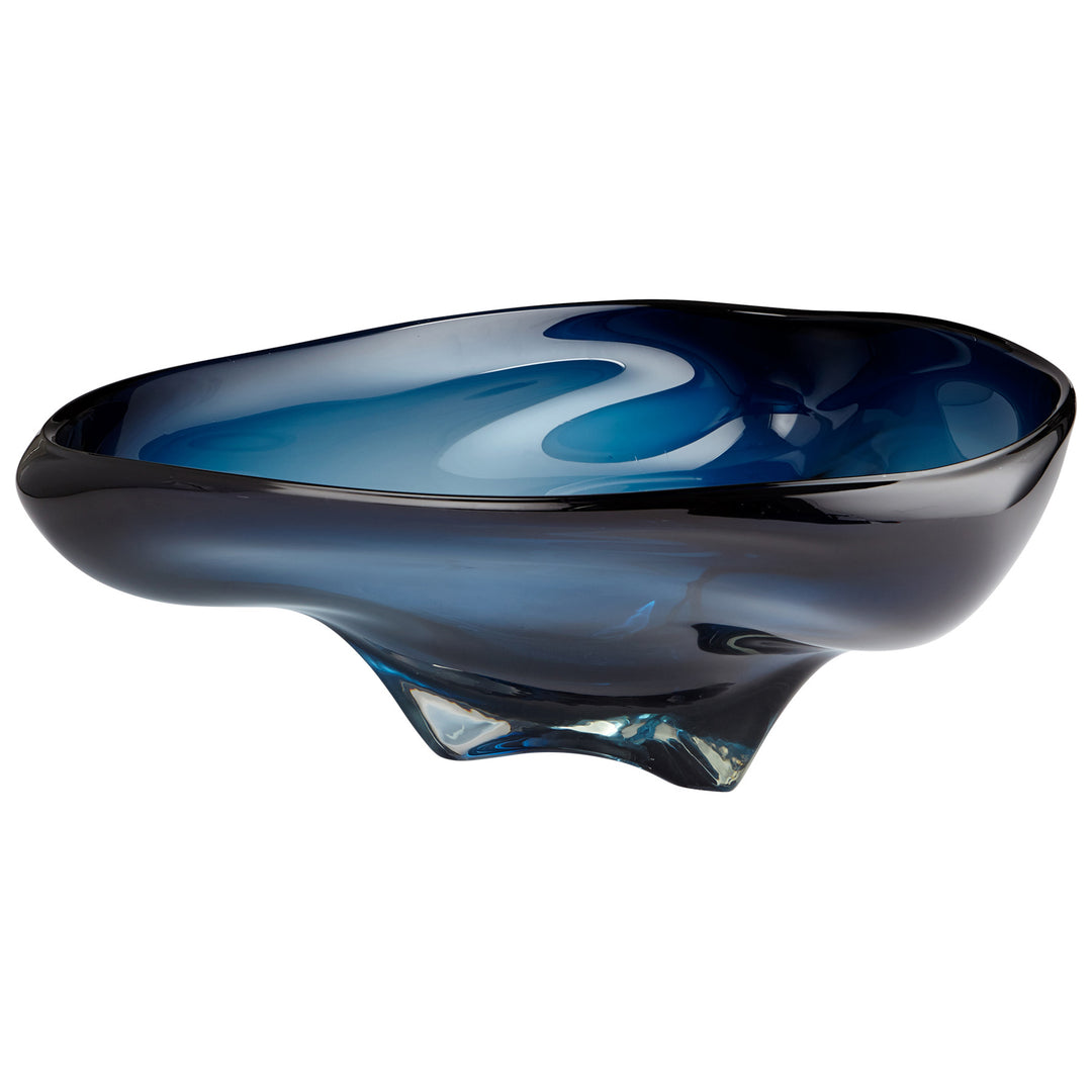 ALISTAIR BLUE GLASS BOWL