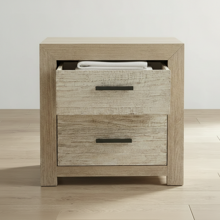 RHETT 2 DRAWER NIGHTSTAND