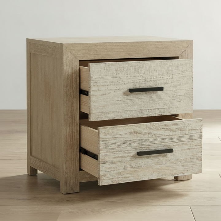 RHETT 2 DRAWER NIGHTSTAND