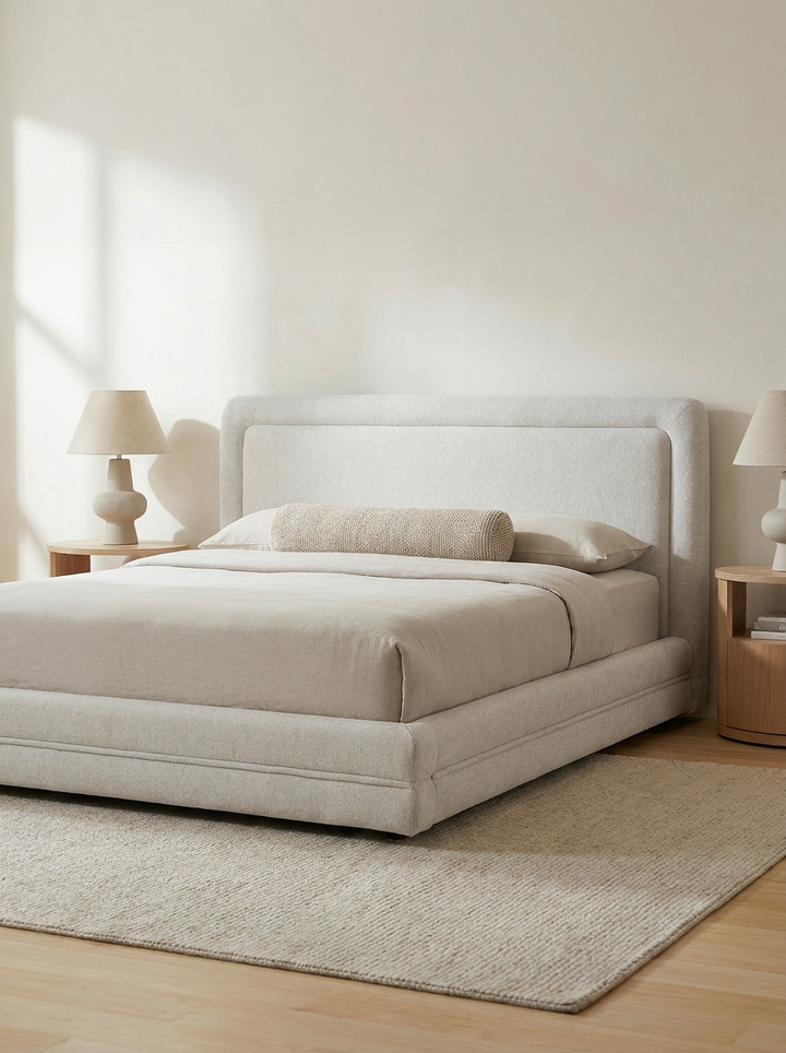 TORY UPHOLSTERED PLATFORM BED