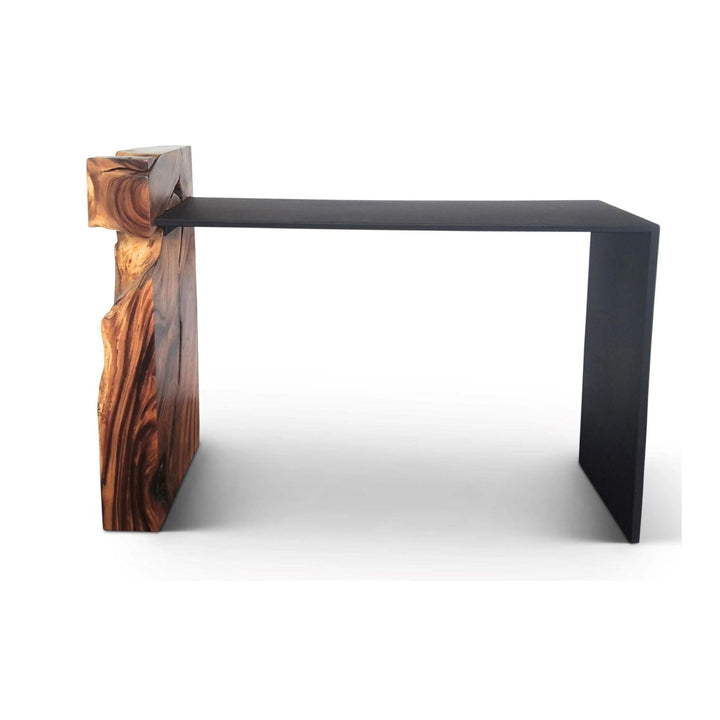 NATURALS SOLID CHAMCHA WOOD FORTIS CONSOLE TABLE