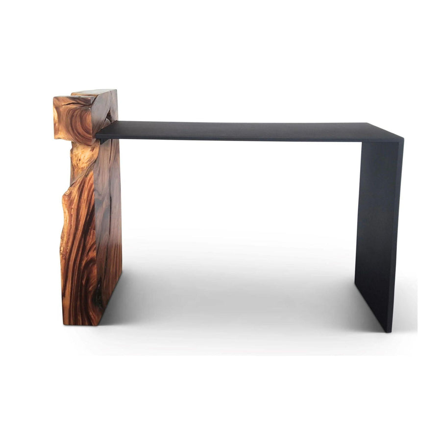 NATURALS SOLID CHAMCHA WOOD FORTIS CONSOLE TABLE