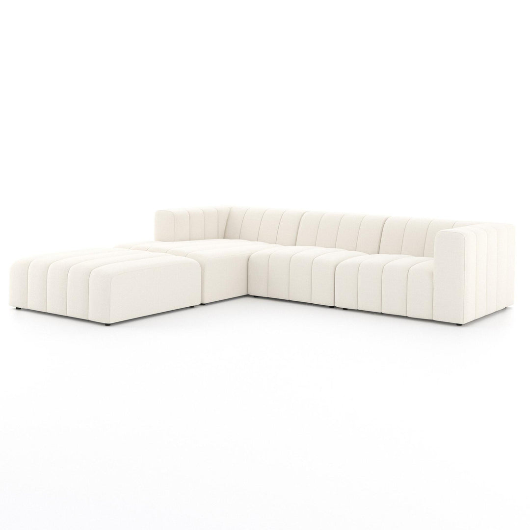 LANGHAM CHANNELED 3-PIECE SECTIONAL SOFA