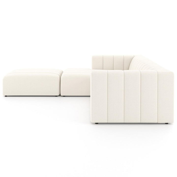 LANGHAM CHANNELED 3-PIECE SECTIONAL SOFA