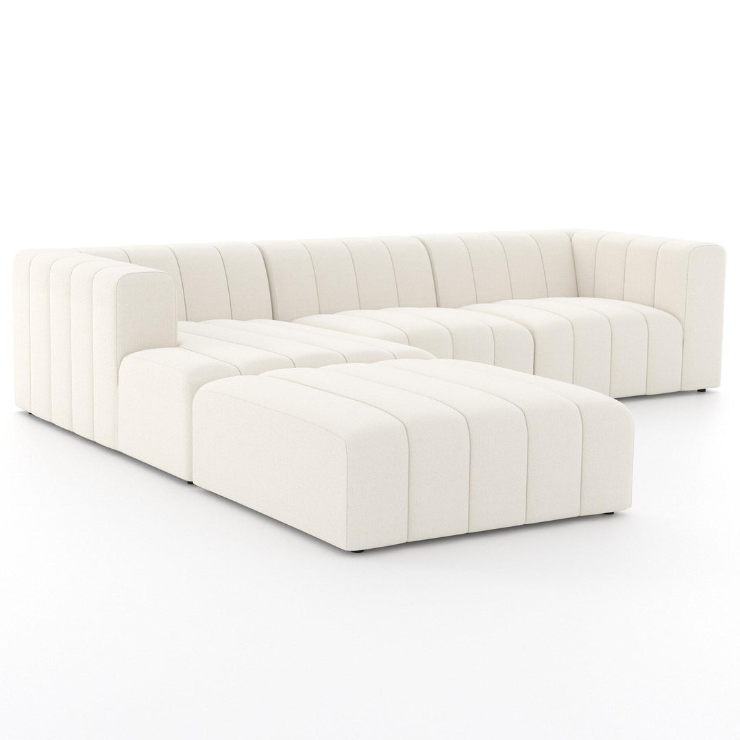 LANGHAM CHANNELED 3-PIECE SECTIONAL SOFA