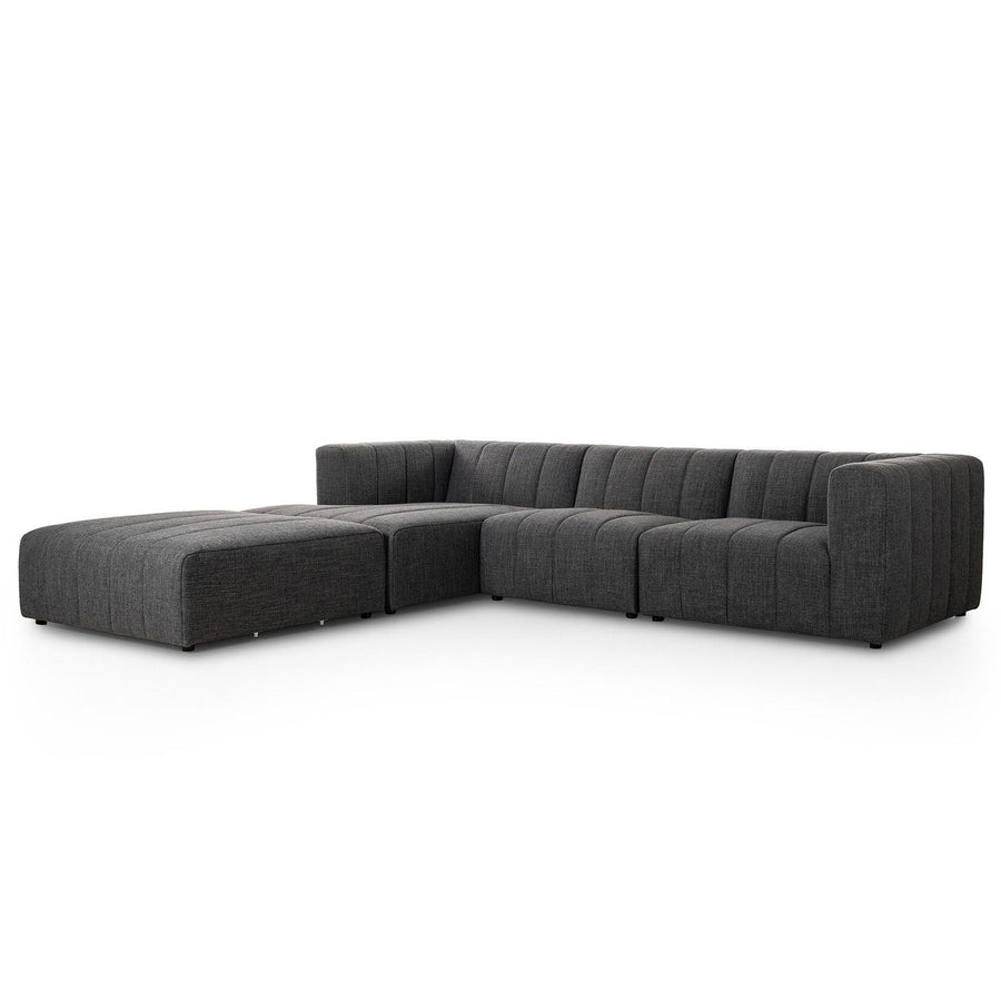 LANGHAM CHANNELED 3-PIECE SECTIONAL SOFA