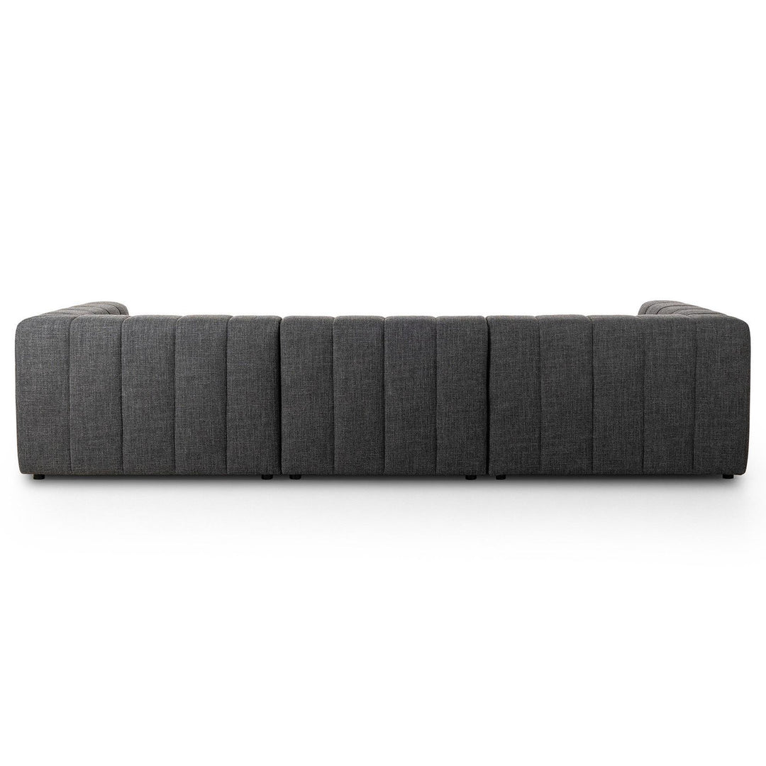 LANGHAM CHANNELED 3-PIECE SECTIONAL SOFA