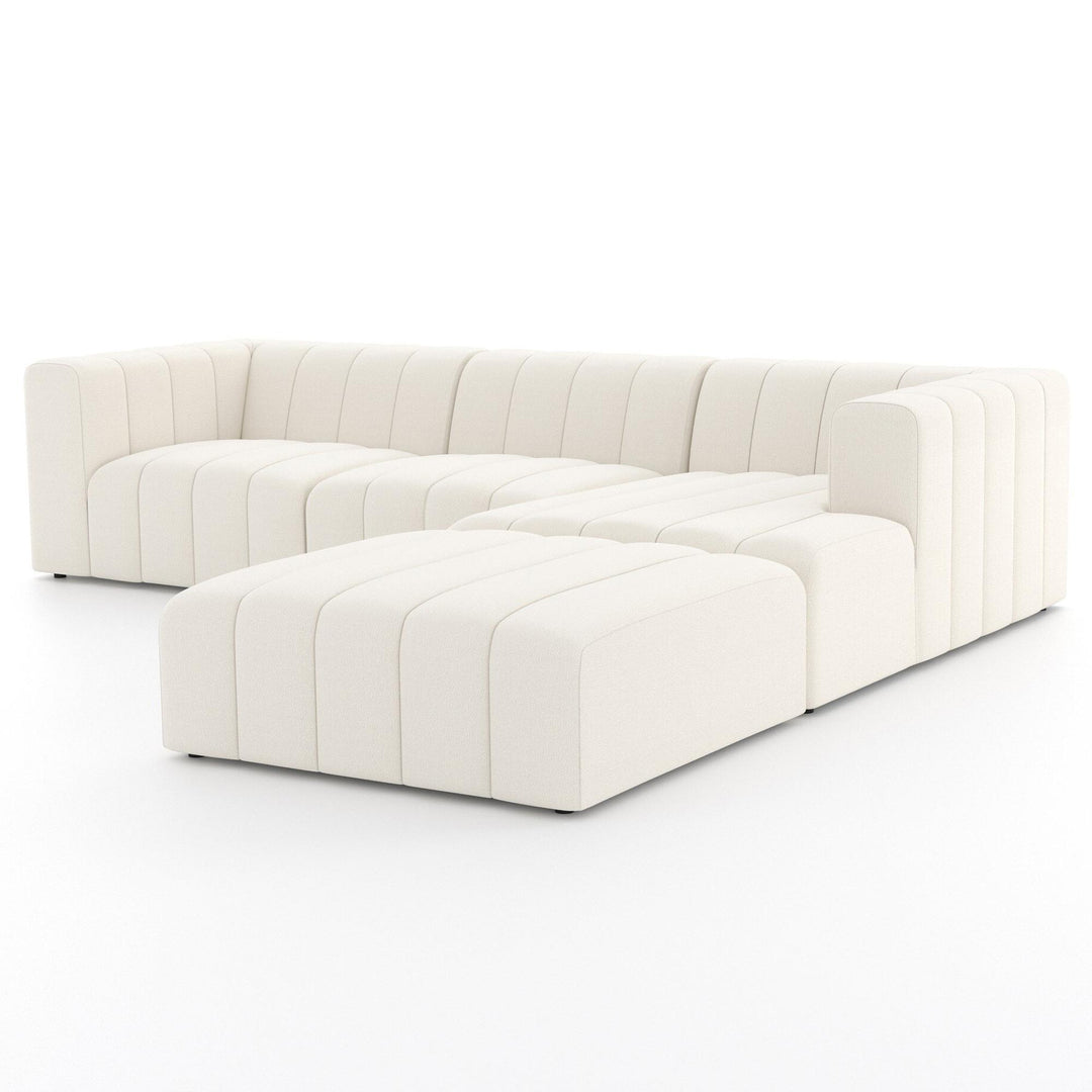 LANGHAM CHANNELED 3-PIECE SECTIONAL SOFA