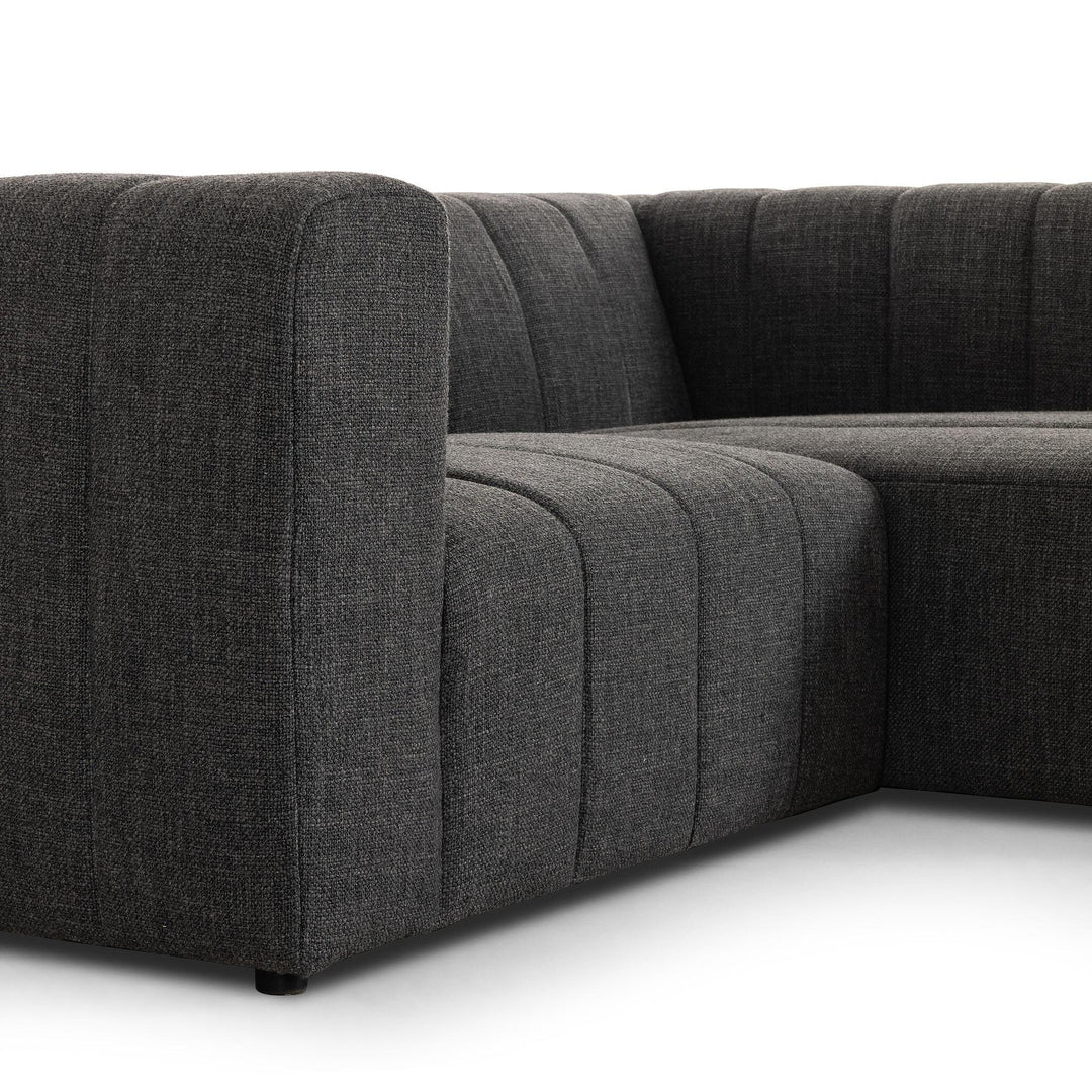 LANGHAM CHANNELED 2 - PIECE SECTIONAL SOFA