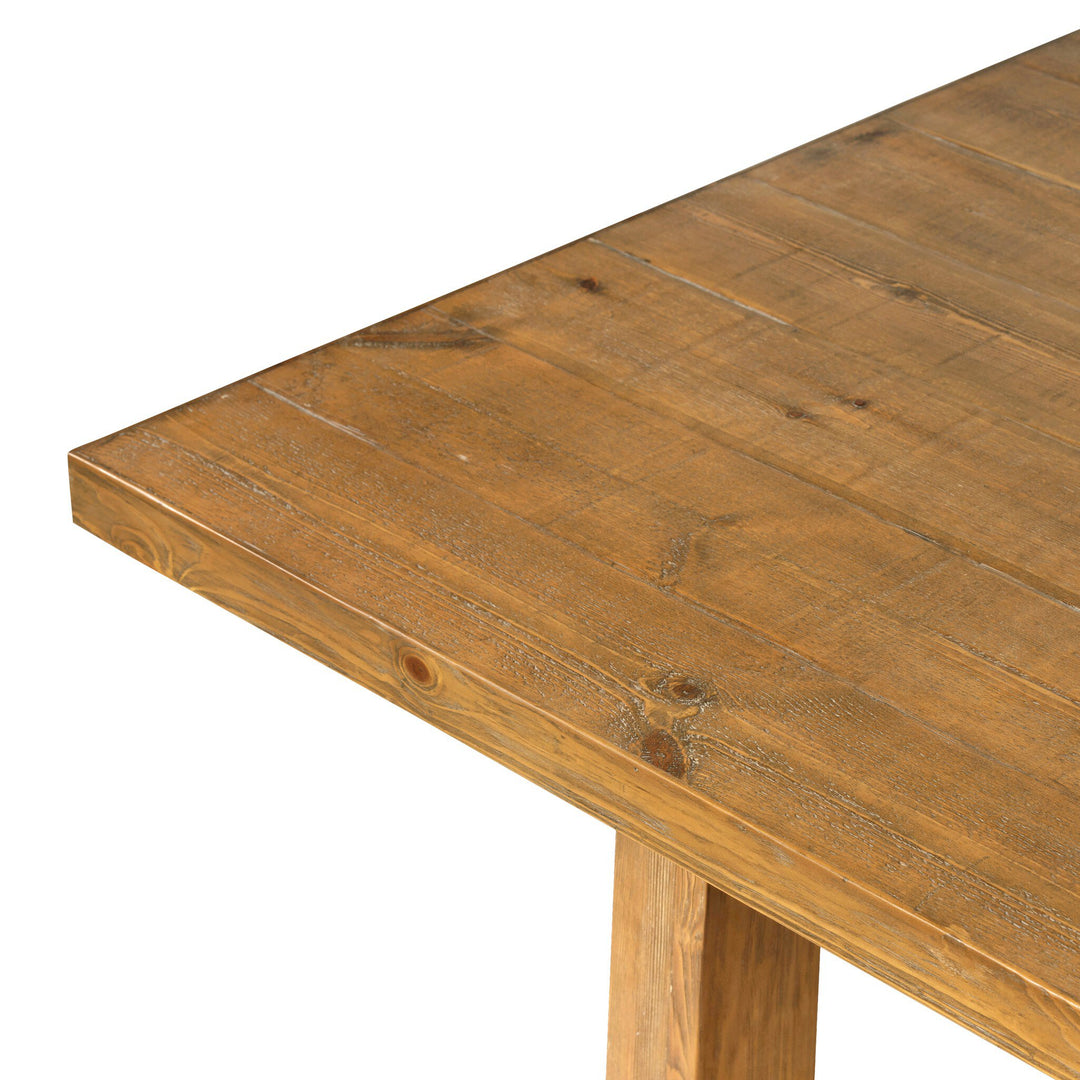 OTTO 87" PINE WOOD DINING TABLE