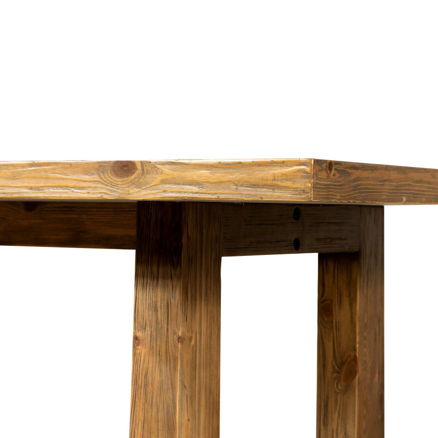 OTTO 87" PINE WOOD DINING TABLE