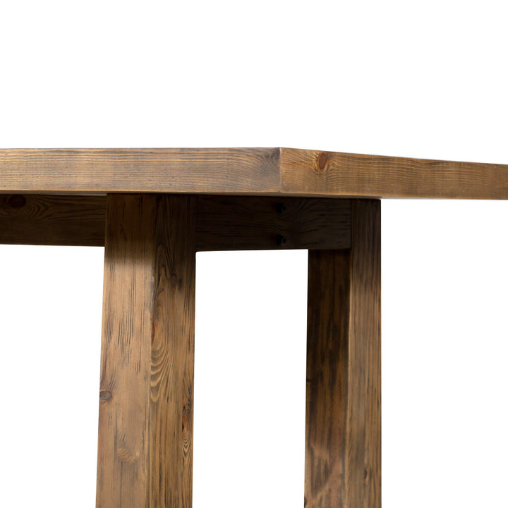 OTTO 110" PINE WOOD DINING TABLE