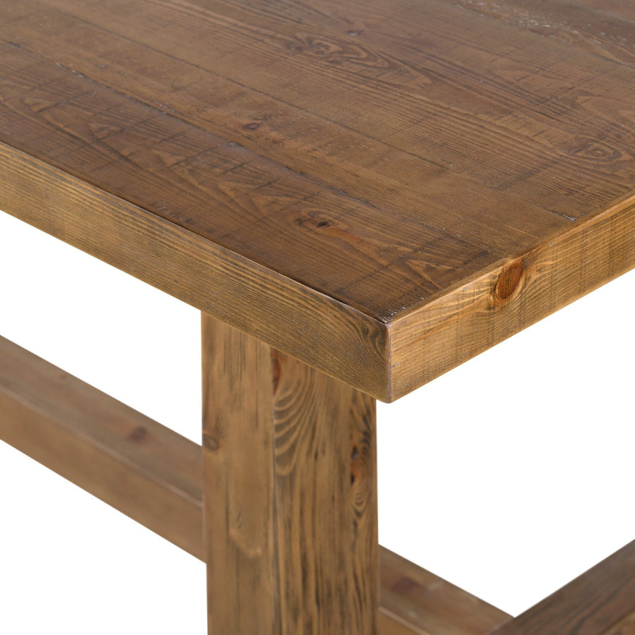 OTTO 110" PINE WOOD DINING TABLE