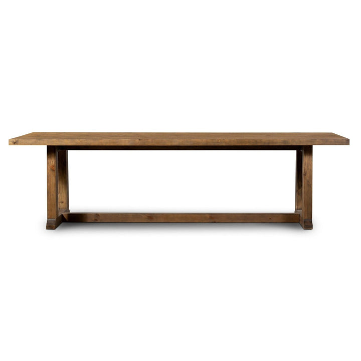 OTTO 110" PINE WOOD DINING TABLE