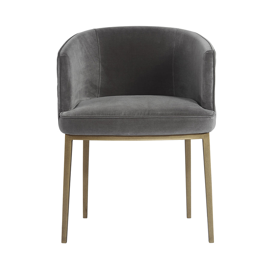 CORNELLA DINING ARMCHAIR - BLUSH GREY - Main View