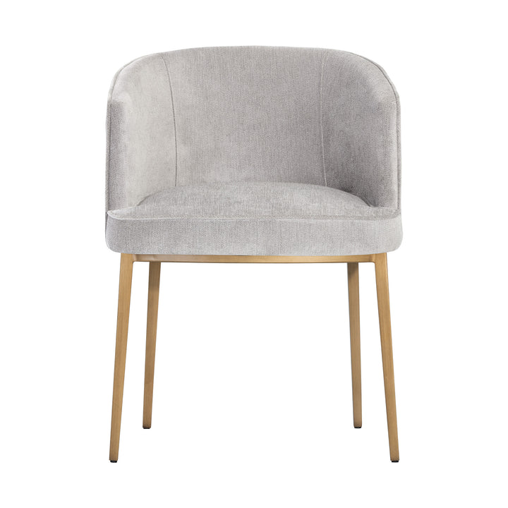 CORNELLA DINING ARMCHAIR - POLO CLUB STONE - Main View