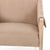 BUCKLE STRAPPED CHAIR: PALERMO NUDE