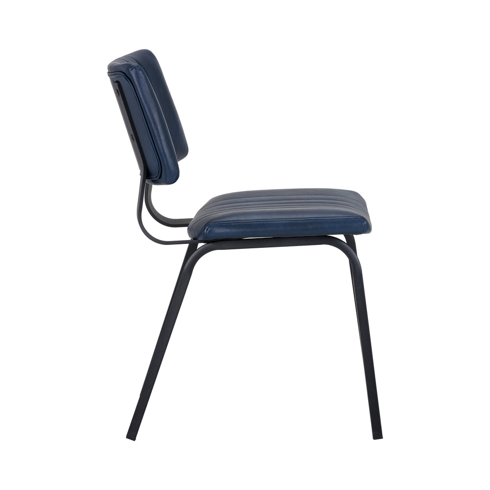 BERKLEY DINING CHAIR - BRAVO ADMIRAL - Side View