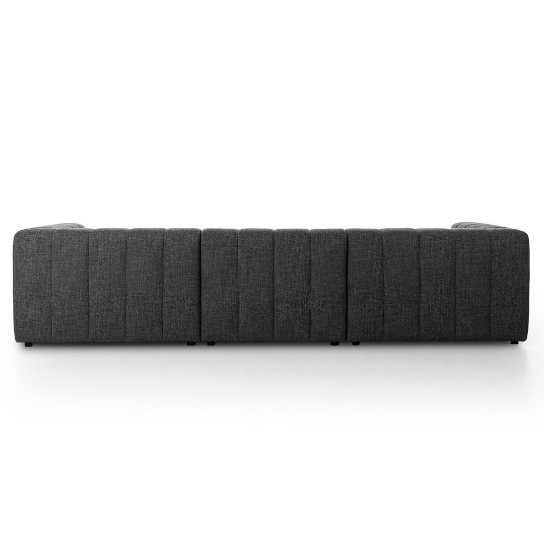 LANGHAM CHANNELED 3-PIECE SECTIONAL SOFA