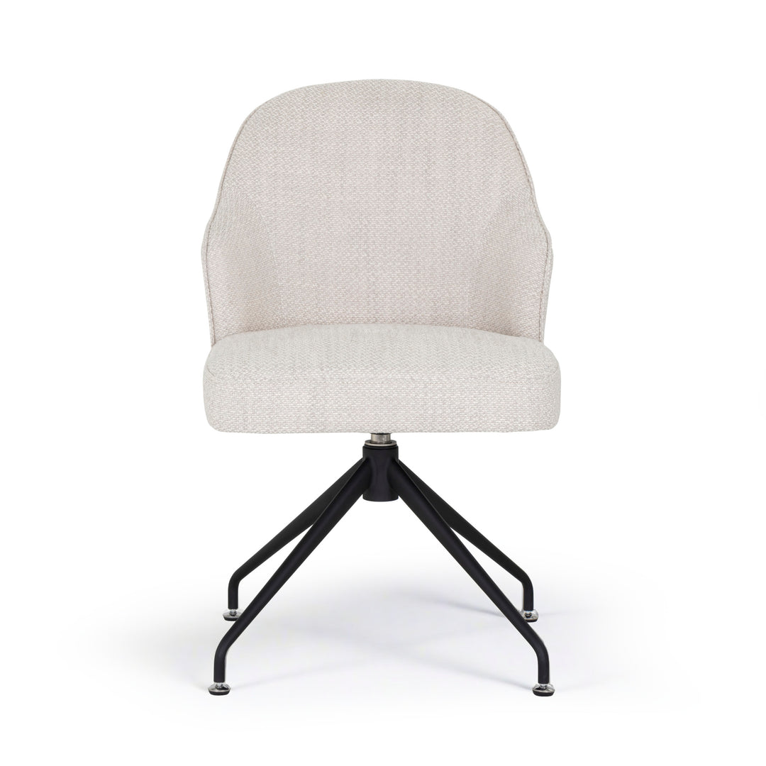 BRETTA SWIVEL DINING CHAIR - MOTO STUCCO - Main View