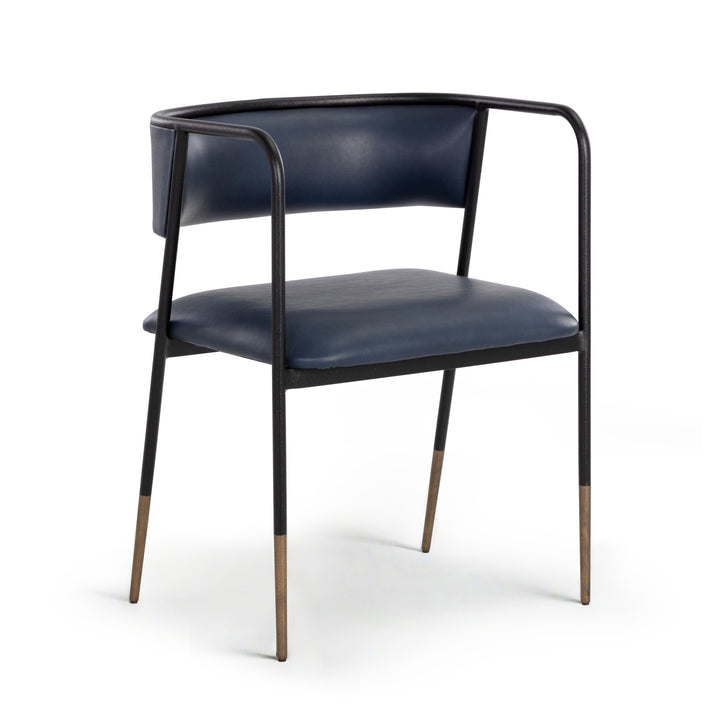 BRENAN DINING ARMCHAIR - BRAVO ADMIRAL - Front View