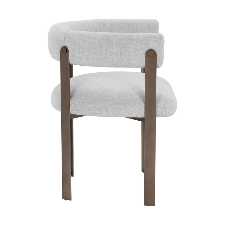 MAE DINING ARMCHAIR - ERNST SILVERSTONE - Side View