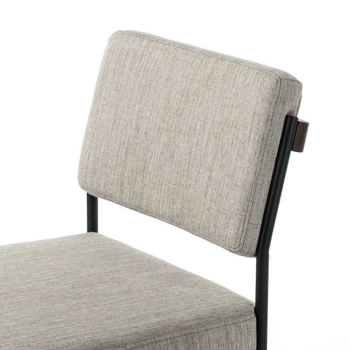 BENTON DINING CHAIR: SAVILE FLANNEL