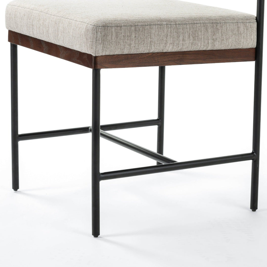 BENTON DINING CHAIR: SAVILE FLANNEL