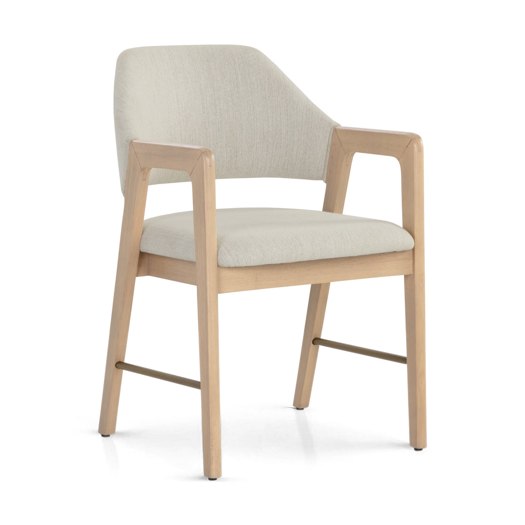 Milton Dining Armchair Light Wash