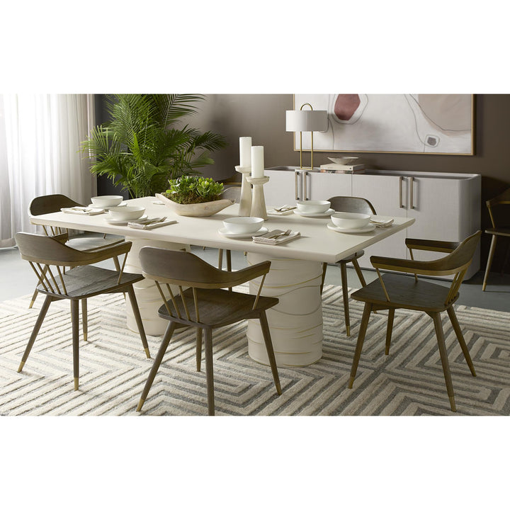 ALANYA 84" RECTANGULAR DINING TABLE - SUMMER SAND