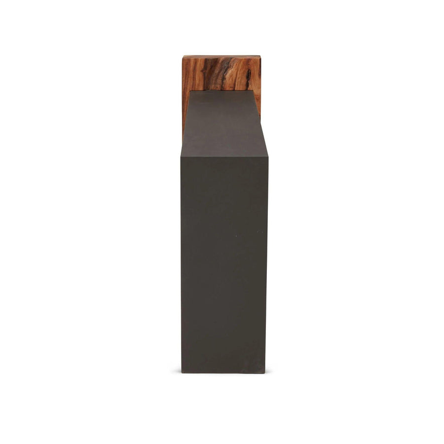 NATURALS SOLID CHAMCHA WOOD FORTIS CONSOLE TABLE