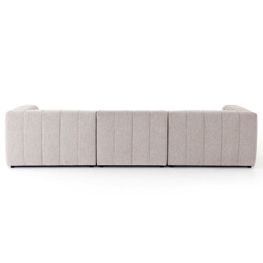 LANGHAM CHANNELED 3-PIECE SECTIONAL SOFA