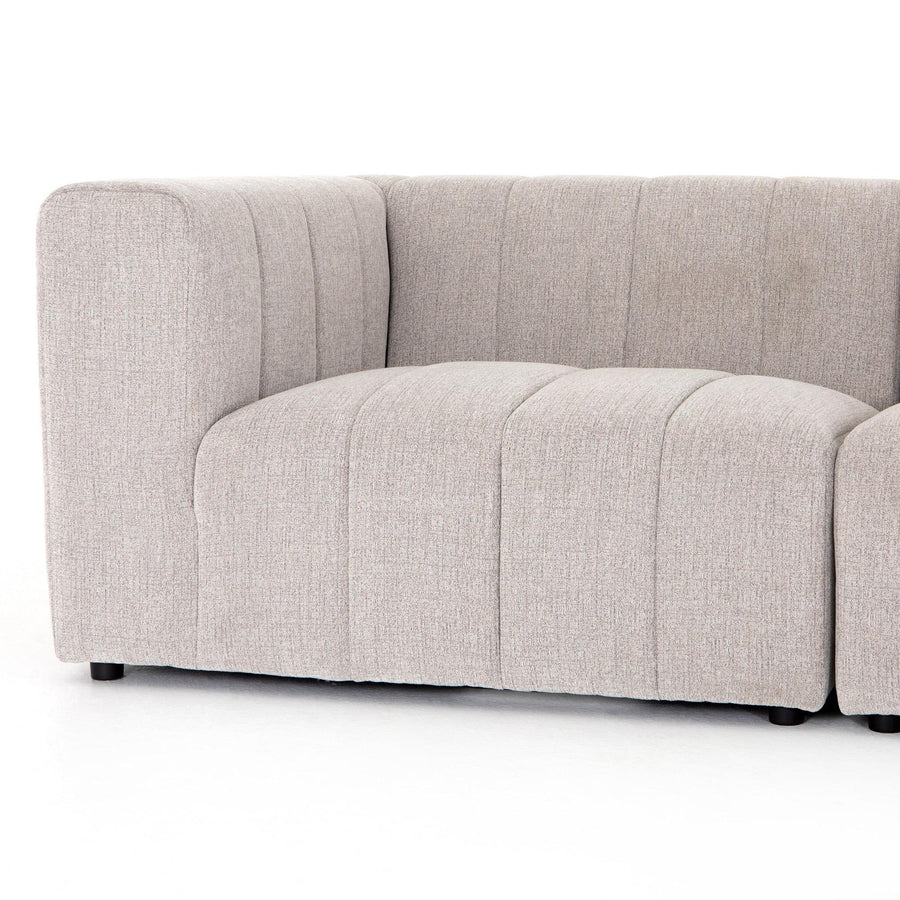 LANGHAM CHANNELED 3-PIECE SECTIONAL SOFA