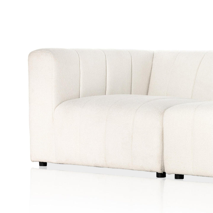 LANGHAM CHANNELED 3-PIECE SECTIONAL SOFA